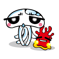 The jellyfish which sulked