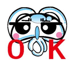 The jellyfish which sulked sticker #1745947