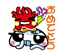 The jellyfish which sulked sticker #1745951