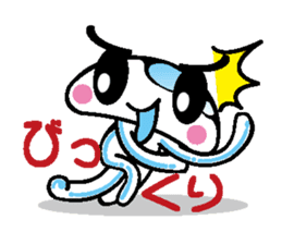 The jellyfish which sulked sticker #1745964