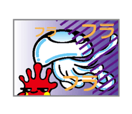 The jellyfish which sulked sticker #1745968