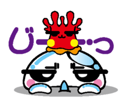 The jellyfish which sulked sticker #1745969