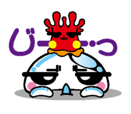 The jellyfish which sulked sticker #1745969