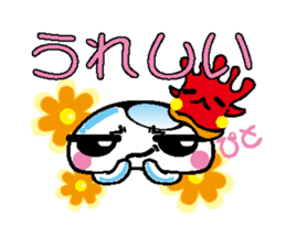 The jellyfish which sulked sticker #1745974