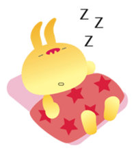 " The Rabbit " who works sticker #1746390