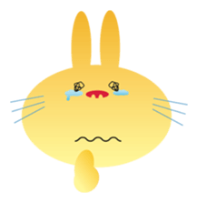 " The Rabbit " who works sticker #1746416