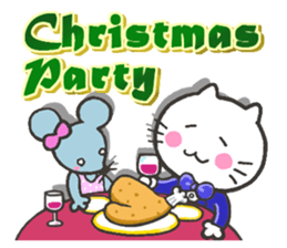Mr.Cat's "Christmas" and "The New year" sticker #1746672