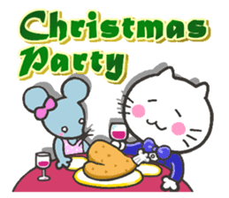 Mr.Cat's "Christmas" and "The New year" sticker #1746672