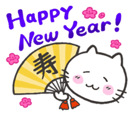 Mr.Cat's "Christmas" and "The New year" sticker #1746690