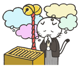 Mr.Cat's "Christmas" and "The New year" sticker #1746691