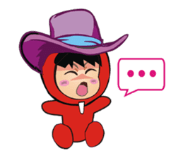 RED PACO ( Kung Fu style ) sticker #1747289