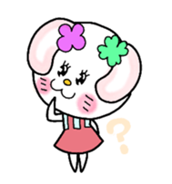 Rabbit girl, Hana sticker #1747349