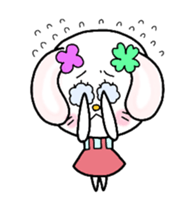 Rabbit girl, Hana sticker #1747355