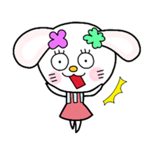 Rabbit girl, Hana sticker #1747356