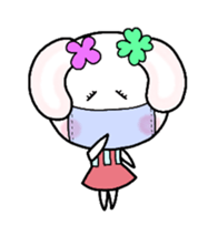 Rabbit girl, Hana sticker #1747359