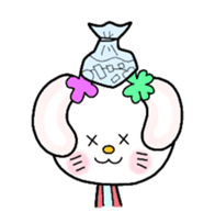 Rabbit girl, Hana sticker #1747360