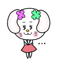 Rabbit girl, Hana sticker #1747365