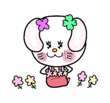 Rabbit girl, Hana sticker #1747366