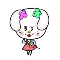 Rabbit girl, Hana sticker #1747367