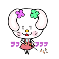 Rabbit girl, Hana sticker #1747368
