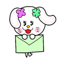 Rabbit girl, Hana sticker #1747370
