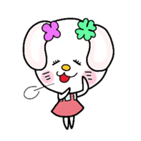 Rabbit girl, Hana sticker #1747372