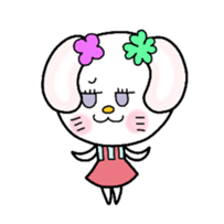Rabbit girl, Hana sticker #1747376