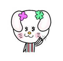 Rabbit girl, Hana sticker #1747382