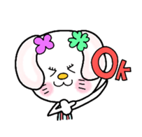 Rabbit girl, Hana sticker #1747383