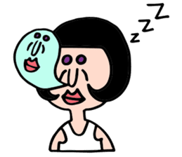 Alien Wakamen sticker #1747649