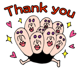 Alien Wakamen sticker #1747659