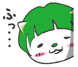 mash-chan of a cat sticker #1747991