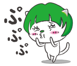 mash-chan of a cat sticker #1747992