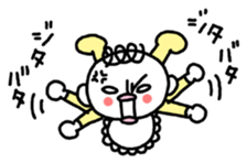 The baby who is the white of eyes sticker #1748200