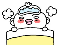 The baby who is the white of eyes sticker #1748221