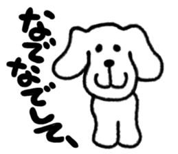 TOY POODLE LUCY sticker #1748547