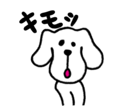 TOY POODLE LUCY sticker #1748548