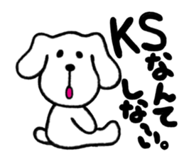 TOY POODLE LUCY sticker #1748564