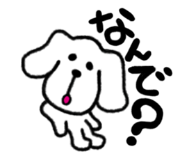TOY POODLE LUCY sticker #1748574