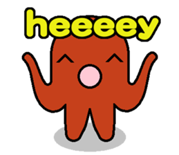 octopus wiener Sticker  English version sticker #1749065