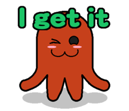 octopus wiener Sticker  English version sticker #1749087
