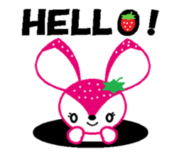 Bibi of the strawberry hat 1 sticker #1749785