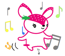 Bibi of the strawberry hat 1 sticker #1749820