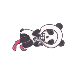 Skeleton Uhbe-san  (2) sticker #1750210