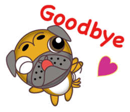 COCOSUKE & FRIENDS English-A sticker #1750237