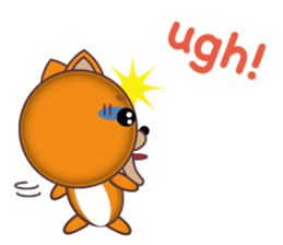 COCOSUKE & FRIENDS English-A sticker #1750252