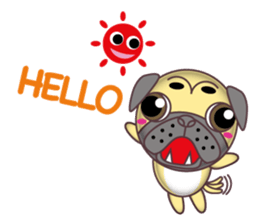 COCOSUKE & FRIENDS English-A sticker #1750253