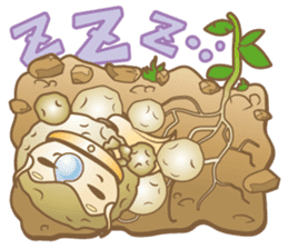 Ms.Potato ninja sticker #1750646