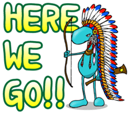 Kokopelli & Kachina friends WORLD ver. sticker #1750718