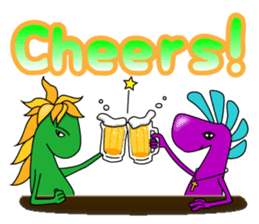 Kokopelli & Kachina friends WORLD ver. sticker #1750728